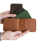 Шкіряний затискач для купюр