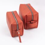 Шкіряна косметичка, L